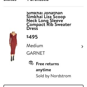 Sweater dress cutout